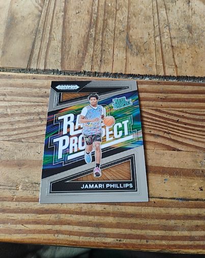 2024 Panini Prizm Draft Picks Rated Prospect #14 Jamari Phillips — front
