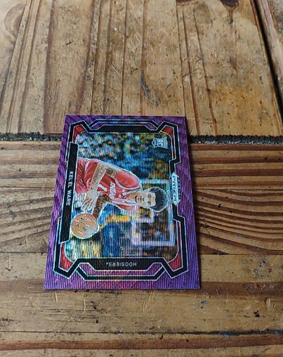 2024 Panini Prizm Draft Picks #24 Kel'el Ware Purple Wave Variation — front