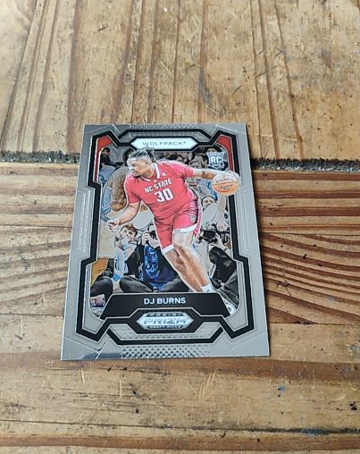 2024 Panini Prizm Draft Picks #97 DJ Burns — front