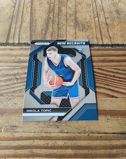 2024 Panini Prizm Draft Picks #16 Nikola Topic — front