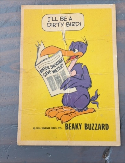 1974 National Periodical Wonder Bread Warner Bros. Beaky Buzzard — front