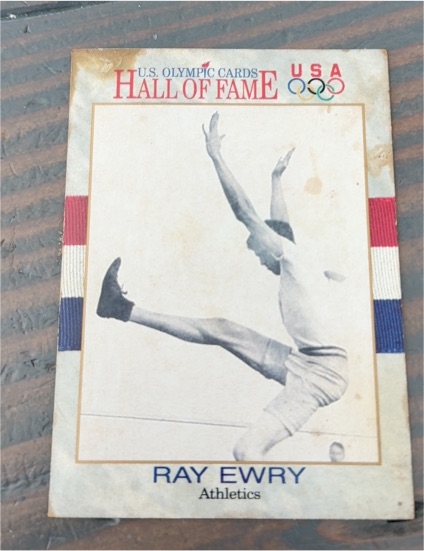 1991 Impel U.S. Olympicards Hall of Fame #13 Ray Ewry — front