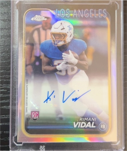 2024 Topps Chrome #RA-KV Kimani Vidal — front
