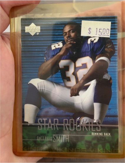1999 Upper Deck #32 Onterrio Smith — front