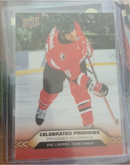 2025-26 Upper Deck Tim Hortons #CP-6 Eric Lindros — front