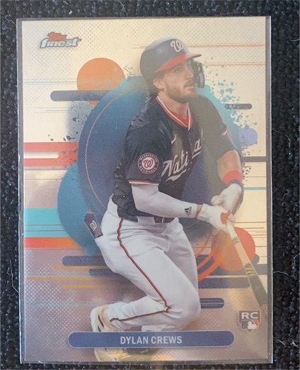 2025 Topps Finest #125 Dylan Crews — front