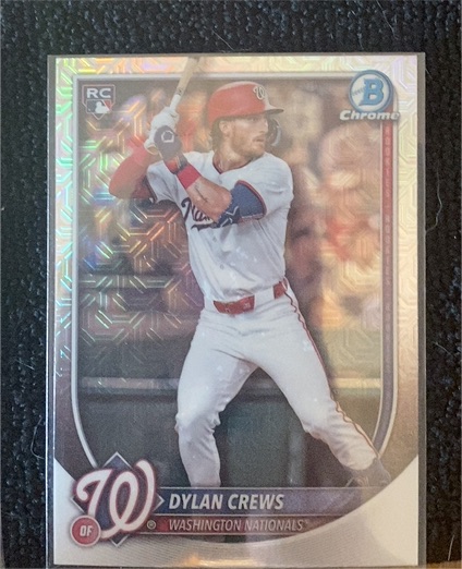 2025 Bowman Chrome #42 Dylan Crews — front