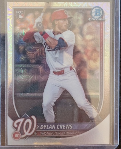 2025 Bowman Chrome #42 Dylan Crews — front