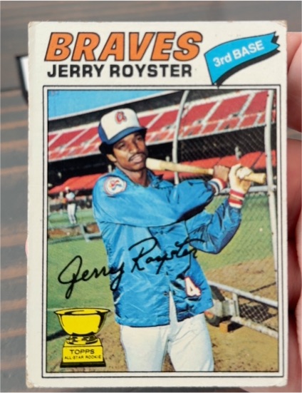 1977 Topps #549 Jerry Royster — front