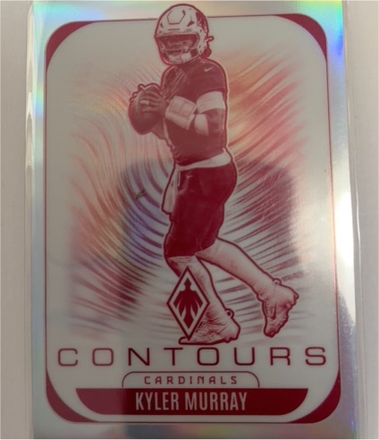 2025 Panini Phoenix #1 Kyler Murray Contours — front