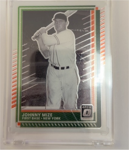 2025 Panini Donruss Optic #72 Johnny Mize — front