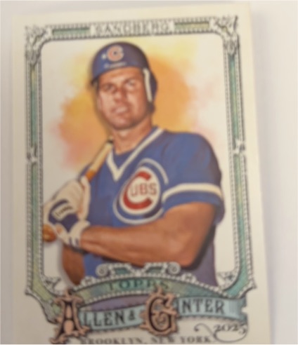 2025 Topps Allen & Ginter #15 Ryne Sandberg — front