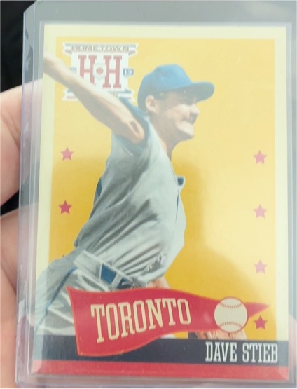 2013 Panini Hometown Heroes #154 Dave Stieb — front