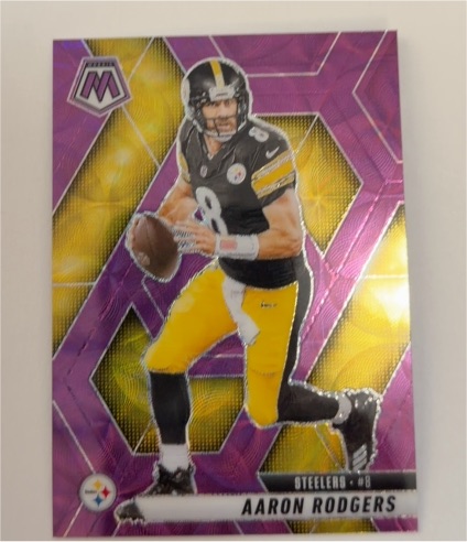 2025 Panini Mosaic #243 Aaron Rodgers — front