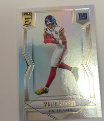 2025 Panini Donruss Elite #5 Malik Nabers — front