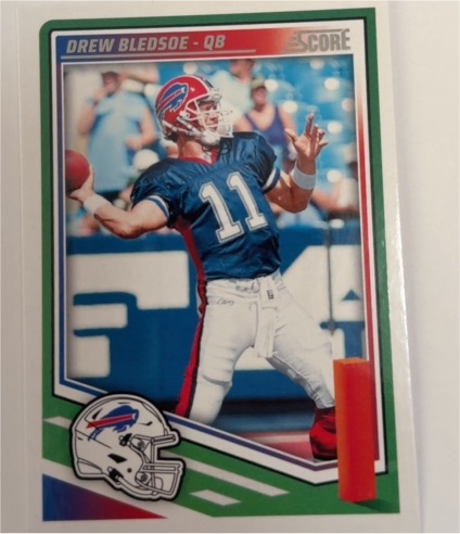 2025 Panini Score #37 Drew Bledsoe — front