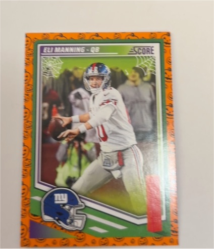 2025 Score #78 Eli Manning — front