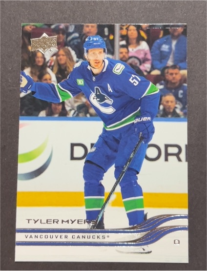2025-26 Upper Deck #180 Tyler Myers — front