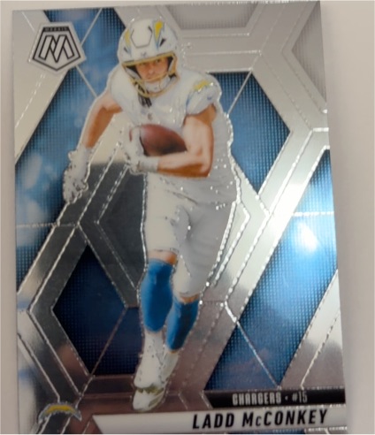 2025 Panini Mosaic #15 Ladd McConkey — front