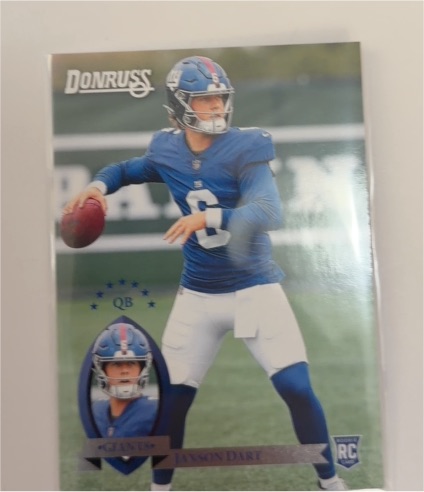2025 Panini Donruss #33 Jaxson Dart — front