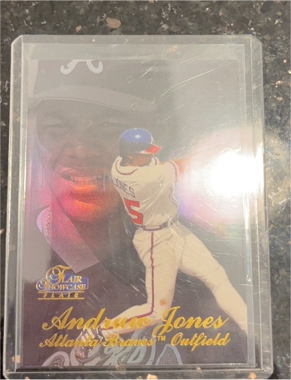1998 Fleer Flair Showcase #25 Andruw Jones — front