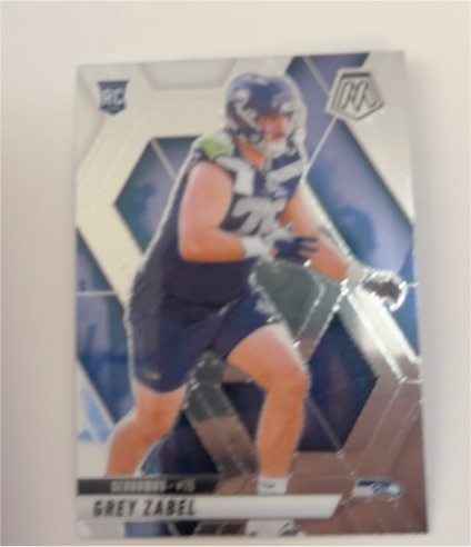 2025 Panini Mosaic #328 Grey Zabel — front