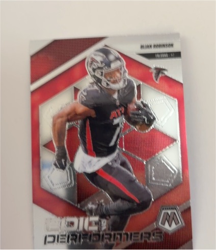 2025 Panini Mosaic #8 Bijan Robinson Epic Performers — front