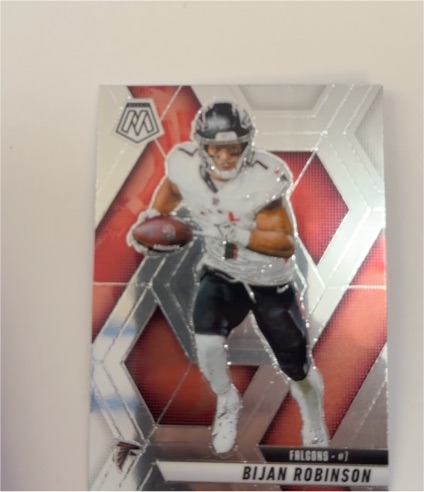 2025 Panini Mosaic #166 Bijan Robinson — front