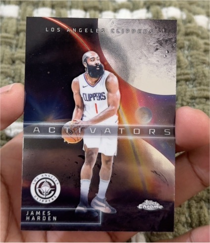 2025-26 Topps Chrome #AC-8 James Harden Activators — front