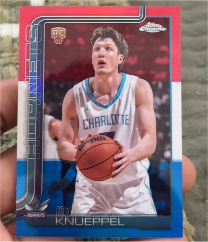 2025-26 Topps Chrome #254 Kon Knueppel — front