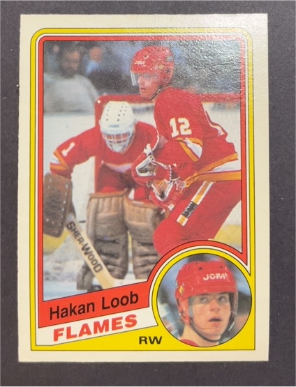 1984-85 O-Pee-Chee #229 Hakan Loob — front