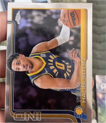 2025-26 Topps Chrome #3 Tyrese Haliburton — front