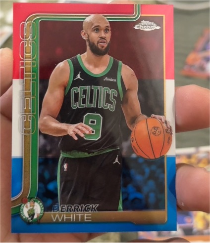 2025-26 Topps Chrome #71 Derrick White — front