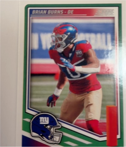 2025 Panini Score #6 Brian Burns — front
