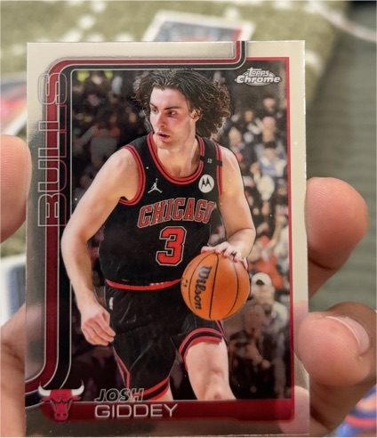2025-26 Topps Chrome #48 Josh Giddey — front