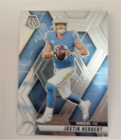 2025 Panini Mosaic #80 Justin Herbert — front