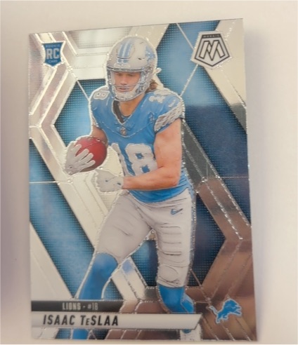 2025 Panini Mosaic #319 Isaac Teslaa — front
