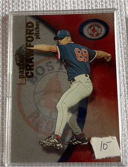 2001 Fleer E-X #68 Derek Lowe — front