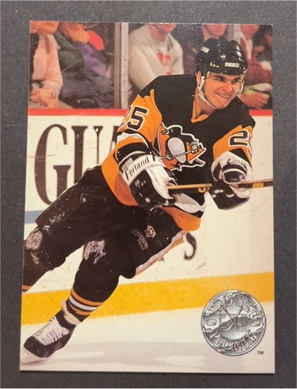 1991-92 Pro Set Platinum #93 Kevin Stevens — front