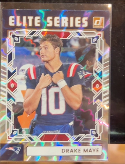 2025 Donruss The Elite Series #TES-DMA Drake Maye — front