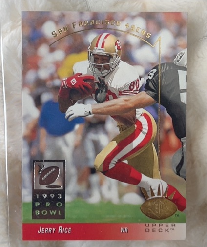 1993 Upper Deck SP #240 Jerry Rice — front