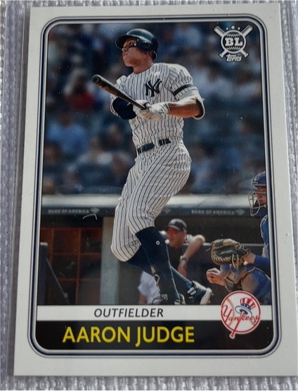 2020 Topps Big League #203 Aaron Judge — front