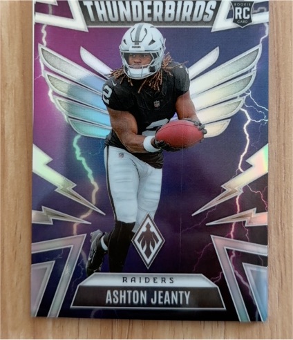 2025 Panini Phoenix Thunderbirds #27 Ashton Jeanty Rookie — front