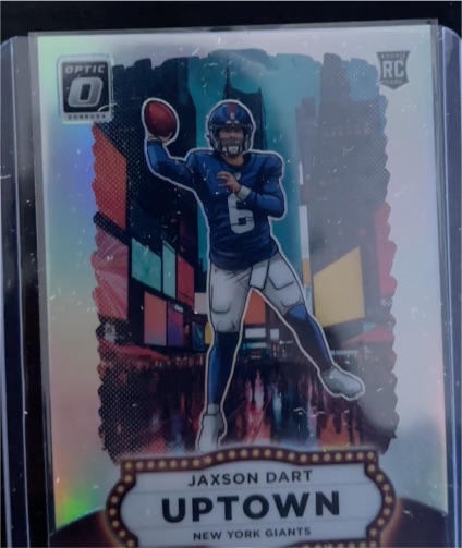 2025 Donruss Optic #11 Jaxson Dart Uptown — front
