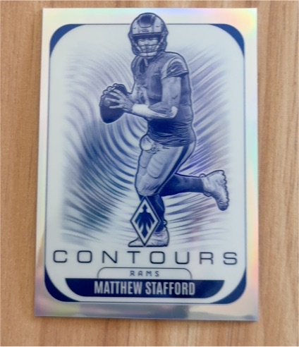 2025 Panini Phoenix #19 Matthew Stafford Contours — front