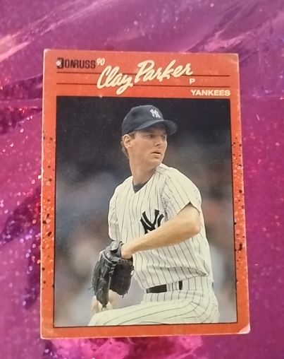 1990 Donruss #363 Clay Parker — front