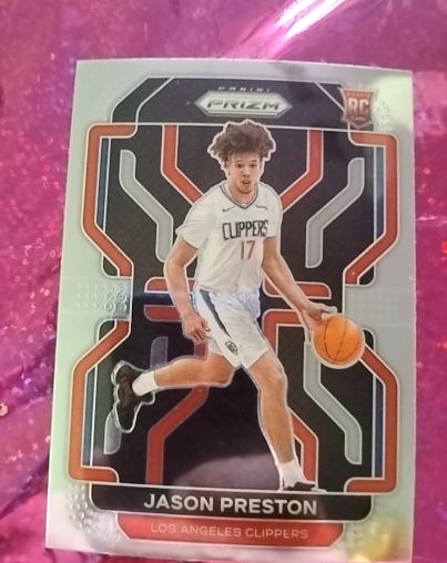 2021-22 Panini Prizm #327 Jason Preston — front