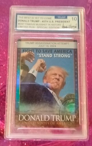 2024 Merrick Mint #10 Donald Trump Assassination Attempt — front