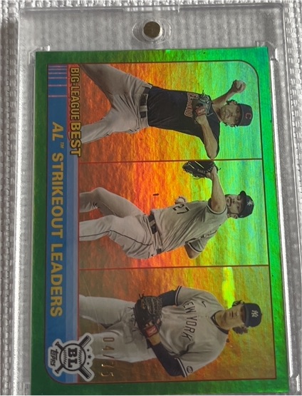2021 Topps Big League Best #253 Dylan Cease / Lucas Giolito / Gerrit Cole — front