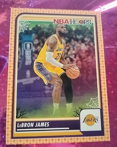 2023-24 Panini Haunted Hoops #149 LeBron James — front